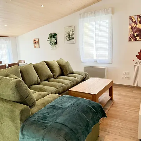 Apartmán Le Cocon Kaya T3 Wifi Hd, A 10 Min De La Rochelle *