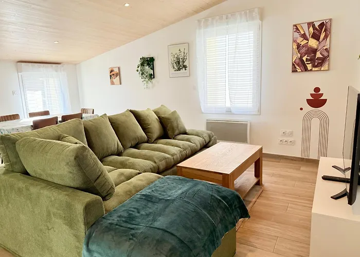 Appartement Le Cocon Kaya T3 Wifi Hd, A 10 Min De La Rochelle *