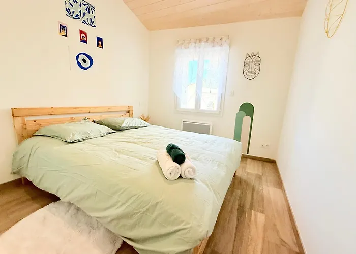 Appartement Le Cocon Kaya T3 Wifi Hd, A 10 Min De La Rochelle *
