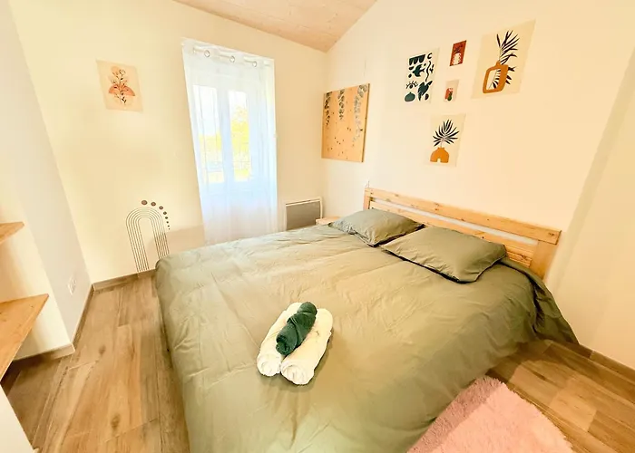 Appartement Le Cocon Kaya T3 Wifi Hd, A 10 Min De La Rochelle *