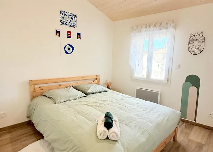 Le Cocon Kaya T3 Wifi Hd, A 10 Min De La Rochelle Appartement *