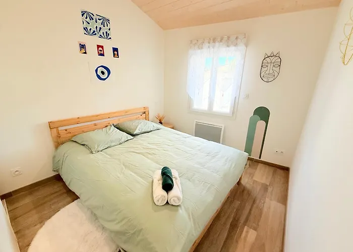 Apartment Le Cocon Kaya T3 Wifi Hd, A 10 Min De La Rochelle *